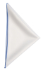 The White Handkerchief Valkoinen / Vaaleansininen
