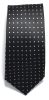 Tie Dotted Musta / Valkoinen