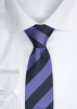 Tie Striped Tummansininen / Liila