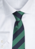 Tie Striped Tummansininen / Vihreä
