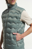 Txlite Shibui Down Vest Men Harmaanvihreä