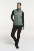 Txlite Shibui Down Vest Women Harmaanvihreä