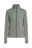 Txlite Windblock Full Zip Women Harmaanvihreä