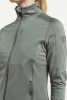 Txlite Windblock Full Zip Women Harmaanvihreä
