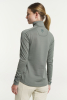 Txlite Windblock Half Zip Women Harmaanvihreä