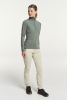 Txlite Windblock Half Zip Women Harmaanvihreä