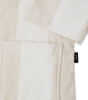 Velour Kylpytakki Valkoinen / Hiekka
