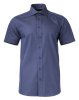 Yb50 Twill S/s Regular Tummansininen