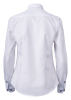 Yb51 Twill Woman Valkoinen / Vaaleansininen