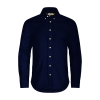 Yb54 Oxford Slim Tummansininen