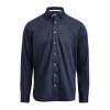 Yb56 Twill Regular Tummansininen / Valkoinen