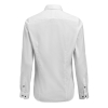 Yb56 Twill Woman Contemporary Valkoinen / Tummansininen