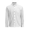 Yellow Bow 56 Shirt Slim Fit Men Valkoinen / Tummansininen