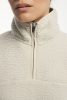 Yoke Half Zip Women Hiekka