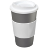 Americano® 350 Ml Eristetty Muki Oterenkaalla Hopea / Valkoinen