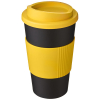 Americano® 350 Ml Eristetty Muki Oterenkaalla Musta / Keltainen