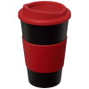 Americano® 350 Ml Eristetty Muki Oterenkaalla Musta / Punainen