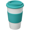 Americano® 350 Ml Eristetty Muki Oterenkaalla Valkoinen / Aqua