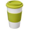 Americano® 350 Ml Eristetty Muki Oterenkaalla Valkoinen / Lime