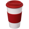 Americano® 350 Ml Eristetty Muki Oterenkaalla Valkoinen / Punainen