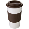 Americano® 350 Ml Eristetty Muki Oterenkaalla Valkoinen / Ruskea