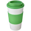 Americano® 350 Ml Eristetty Muki Oterenkaalla Valkoinen / Vihreä