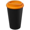 Americano® Eco -kahvimuki Kierrätetystä Materiaalista, 350 Ml Musta / Oranssinpunainen