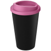 Americano® Eco -kahvimuki Kierrätetystä Materiaalista, 350 Ml Musta / Pinkki