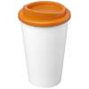 Americano® Eco -kahvimuki Kierrätetystä Materiaalista, 350 Ml Valkoinen / Oranssinpunainen