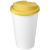 Americano® Eco -kahvimuki Kierrätetystä Materiaalista, Läikyttämätön, 350 Ml Keltainen / Valkoinen