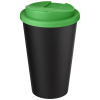 Americano® Eco -kahvimuki Kierrätetystä Materiaalista, Läikyttämätön, 350 Ml Vihreä / Musta