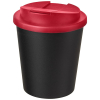 Americano® Espresso 250 Ml Muki, Läikyttämätön Kansi  Musta / Punainen