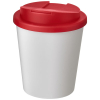 Americano® Espresso 250 Ml Muki, Läikyttämätön Kansi  Valkoinen / Punainen