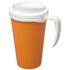 Americano® Grande 350 Ml Eristetty Muki Oranssinpunainen / Valkoinen