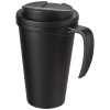 Americano® Grande 350 Ml Muki, Läikyttämätön Kansi Musta / Musta