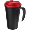 Americano® Grande 350 Ml Muki, Läikyttämätön Kansi Musta / Punainen