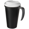 Americano® Grande 350 Ml Muki, Läikyttämätön Kansi Musta / Valkoinen