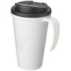 Americano® Grande 350 Ml Muki, Läikyttämätön Kansi Valkoinen / Musta
