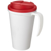 Americano® Grande 350 Ml Muki, Läikyttämätön Kansi Valkoinen / Punainen