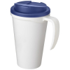 Americano® Grande 350 Ml Muki, Läikyttämätön Kansi Valkoinen / Sininen
