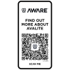 Avalite Lyhythihainen T-paita, Unisex T-paita Kierrätetystä Materiaalista Aware™ Alkuperä Qr-koodi, 160 G/m²