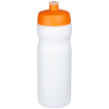 Baseline® Plus 650 Ml -urheilujuomapullo Valkoinen / Oranssinpunainen