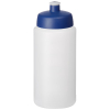 Baseline® Plus Grip 500 Ml -urheilujuomapullo Läppäkannella Läpinäkyvä / Sininen