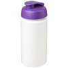 Baseline® Plus Grip 500 Ml Läppäkantinen Urheilujuomapullo Valkoinen / Violetti