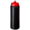 Baseline® Plus Grip 750 Ml -urheilujuomapullo Urheilukannell Musta / Punainen