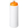 Baseline® Plus Grip 750 Ml -urheilujuomapullo Urheilukannell Valkoinen / Oranssi