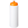 Baseline® Plus Grip 750 Ml -urheilujuomapullo Urheilukannell Valkoinen / Oranssinpunainen