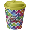 Brite-americano® Espresso 250 Ml Muki, Läikyttämätön Kansi  Valkoinen / Lime
