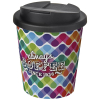 Brite-americano® Espresso 250 Ml Muki, Läikyttämätön Kansi  Valkoinen / Musta