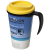 Brite-americano® Grande 350 Ml Eristetty Muki Musta / Keltainen